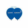 Helium Balloon 12" Latex Imprinted 2 Sides 3 Colors